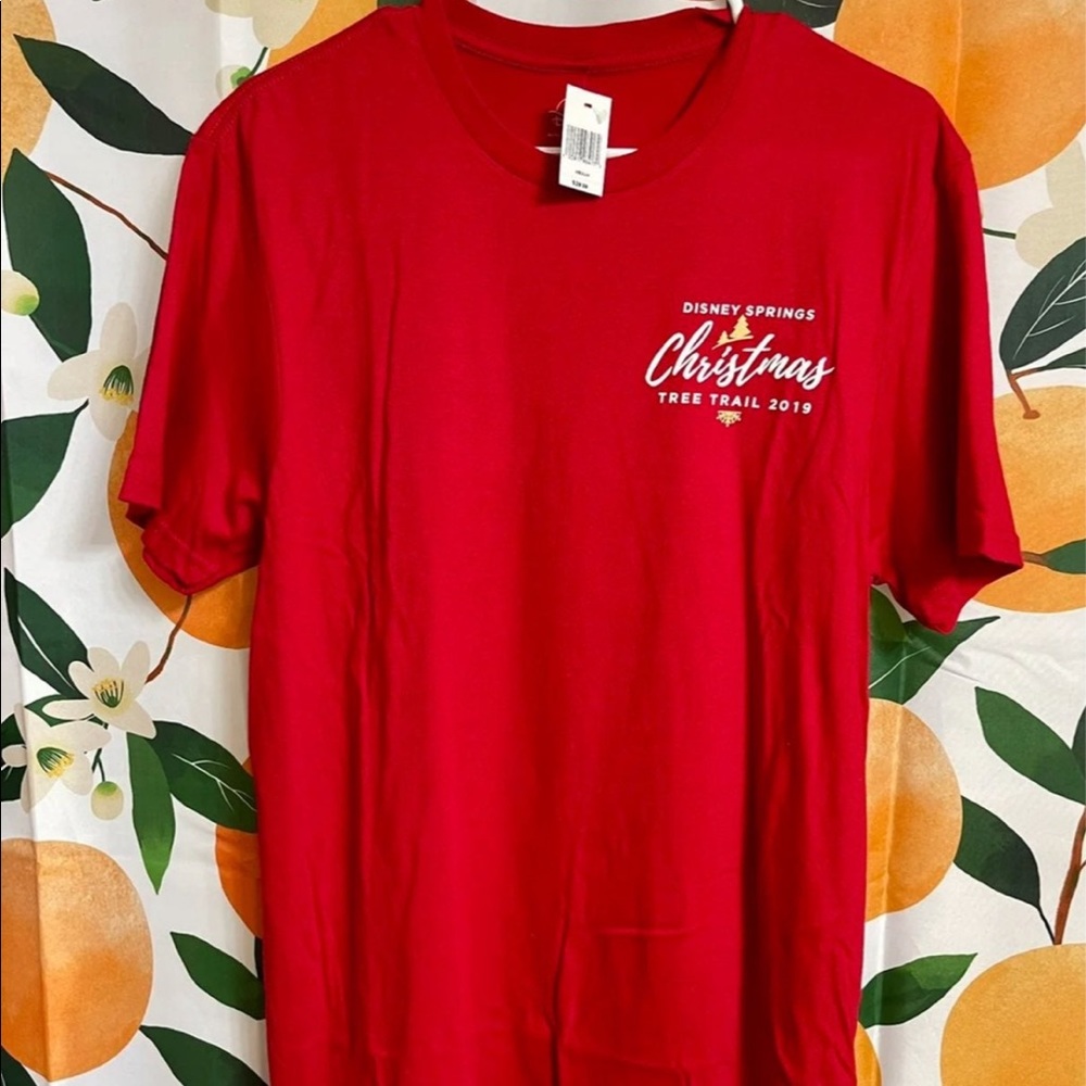 Disney Parks Disney Springs 2019 Christmas Tree Trail Shirt Tee Adult Medium
